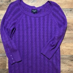 Purple AE sweater